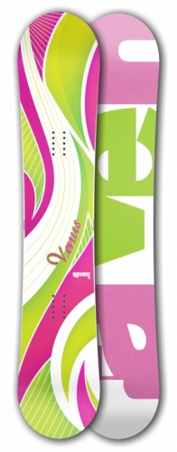  Dámský snowboard Raven Venus green/pink - VÝPRODEJ