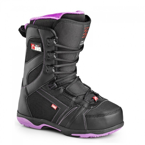Dámské boty Head Galore black/purple, dámská snowboardová obuv - VÝPRODEJ