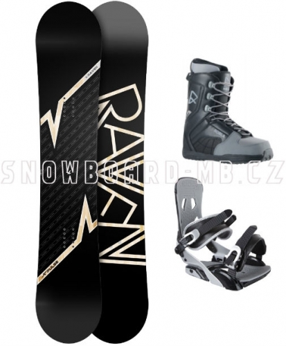 Snowboard komplet Raven Pulse, snowboardový set s botami - VÝPRODEJ