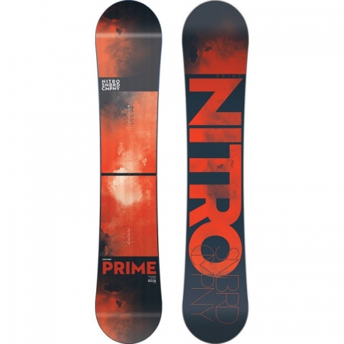 Snowboard Nitro Prime wide red - VÝPRODEJ