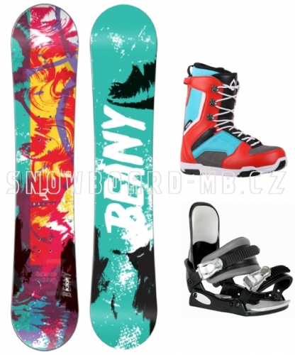 Univerzální snowboardový komplet Beany Action pro kluky i holky - VÝPRODEJ