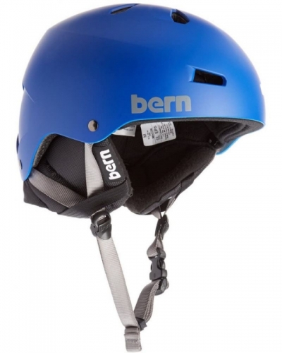 Snowboardová přilba Bern Macon matte Cobalt blue
