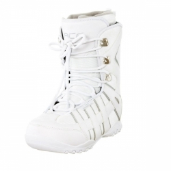 Dámské boty na snowboard Ace white, levné snowboardové boty