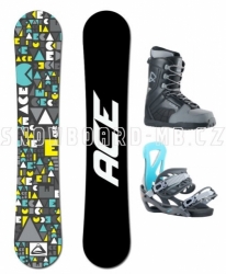 Snowboardový komplet Ace Mojo, levné snowboard sety pro začátečníky