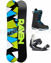 Pánský snowboard komplet Raven Shape black