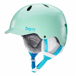 Dívčí snowboardová i lyžařská helma Bern Bandita satin mint green