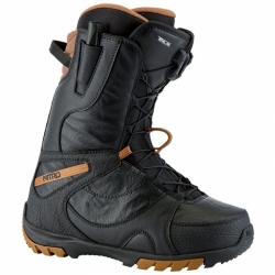 Dámské kvalitní a pevné snowboardové boty Nitro Cuda TLS black / černé