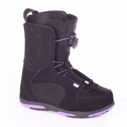 Dámské snowboardové boty Head Coral Boa purple černo-fialové s kolečkem