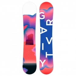 Dětský snowboard Gravity Fairy Mini modro-bílo-růžový