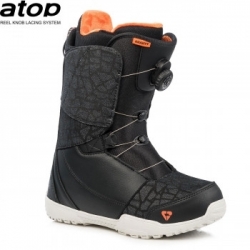 Dámské snowboardové boty s kolečkem Gravity Aura Atop black/coral