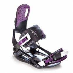 Dámské snowboardové vázání Raven Starlet black/violet