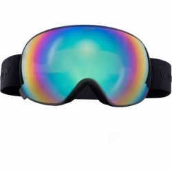 Snowboardové a lyžařské brýle Woox Opticus Opulentus Dark/Gre barevné sklo a černý psek