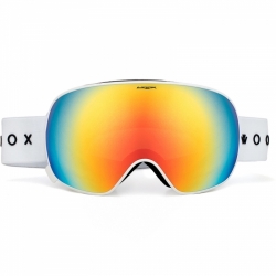 Ski a snow brýle Woox Opticus Opulentus White/Re bílé s duhovým sklem