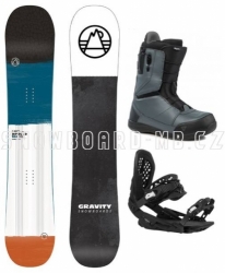 Pánský snowboardový freeride / allmountain komplet Gravity Apollo 2021/22