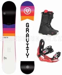 Dámský snowboardový komplet Gravity Electra s botami s utahováním kolečkem