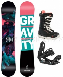 Juniorský dívčí a dámský snowboardový set Gravity Thunder Jr