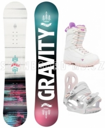 Dívčí snowboardový komplet Gravity Fairy 2021/22