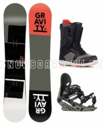 Snowboardový set Gravity Cosa 2022/23 (rychloutahovací boty s Atop kolečkem)