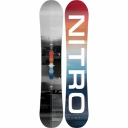 Širší snowboard Nitro Team Gullwing wide 2022/23