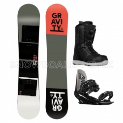 Pánský snowboard komplet Gravity Cosa 2023/24 s botami s atop kolečkem