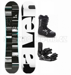 Dámský snowboardový komplet Raven Supreme black/mint 2023/24 