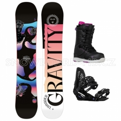 Dívčí a juniorský snowboardový komplet Gravity Thunder Junior pro slečny a dívky
