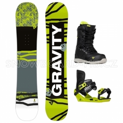 Junior snowboard komplet Gravity Flash 2023/24